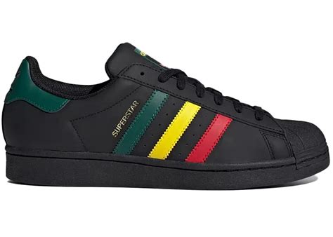 adidas Superstar Rasta Black Men's 